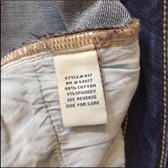 CAbi Dark Wash Skinny Jeans Style 917 Size 4 - Picture 3 of 7